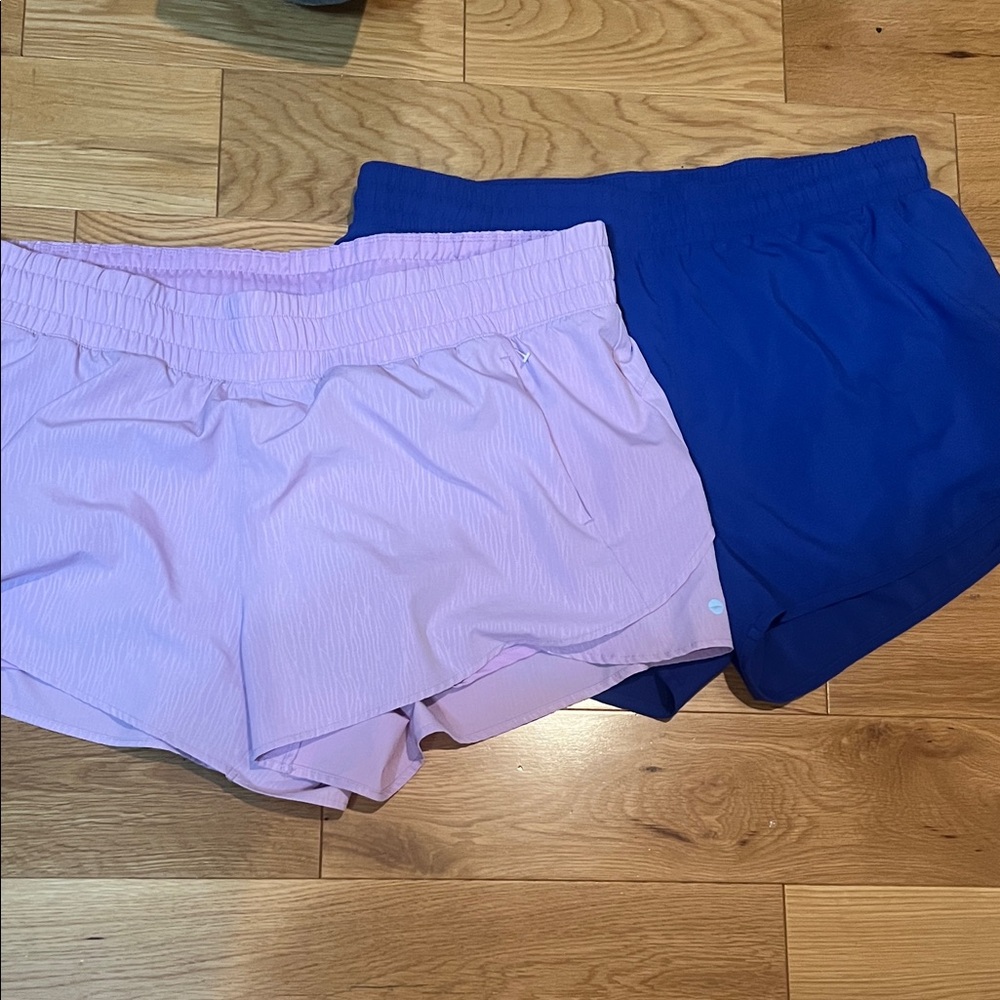 Avia Athletic Shorts in Blue and Light Pink xxl and xl